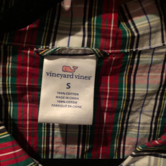 Vineyard Vines plaid pajama set - Picture 5 of 7